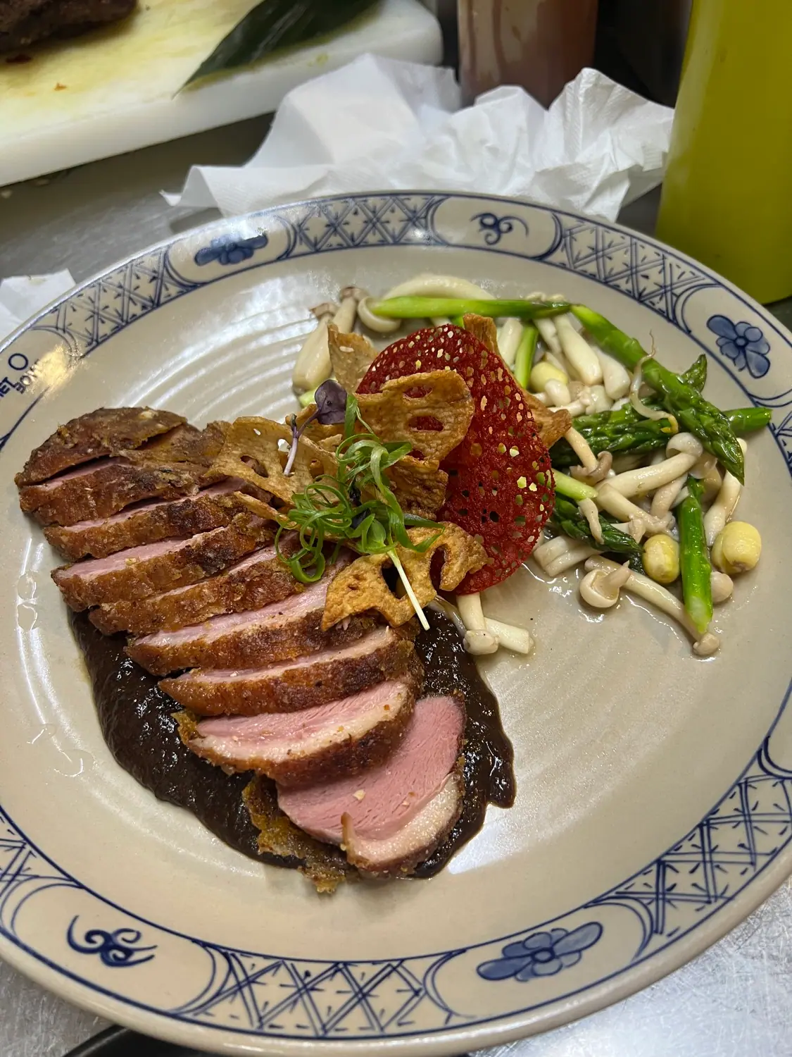 Lotus Duck à la Plum