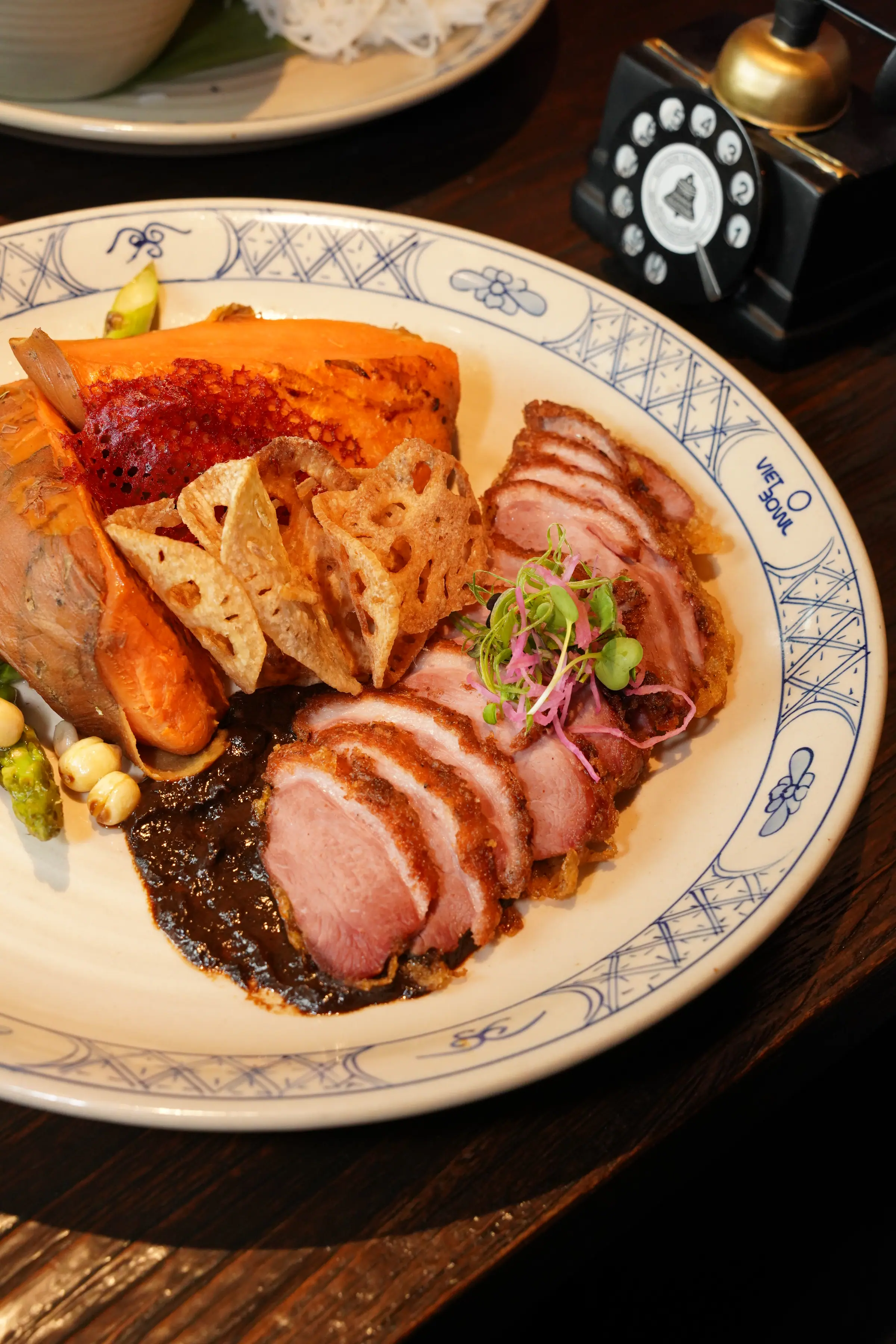 Lotus Duck à la Plum